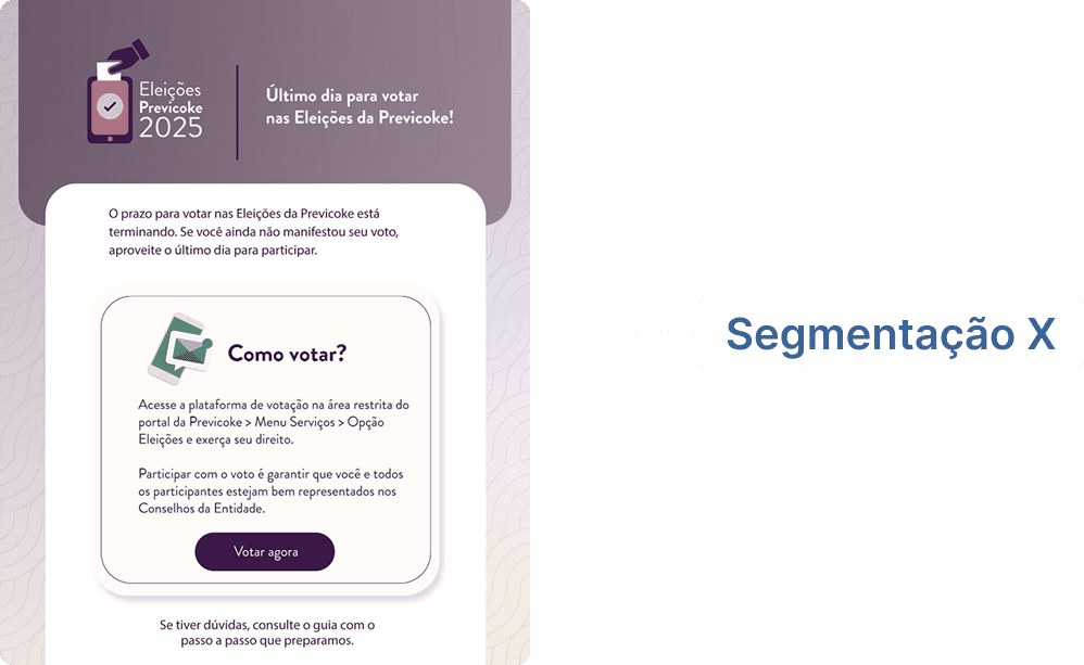 Campanhas mais direcionadas